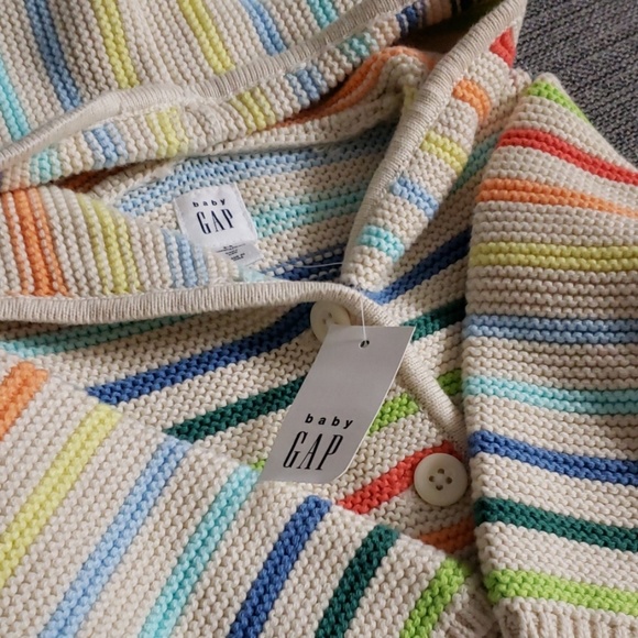 Baby Gap Hooded Cardigan - Picture 3 of 3